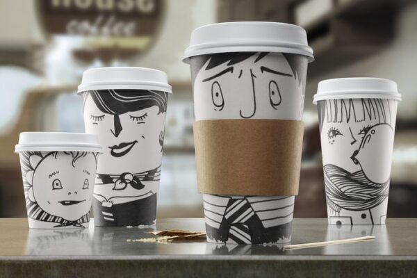 Minimalist and Geometric Custom Cup Inspirations