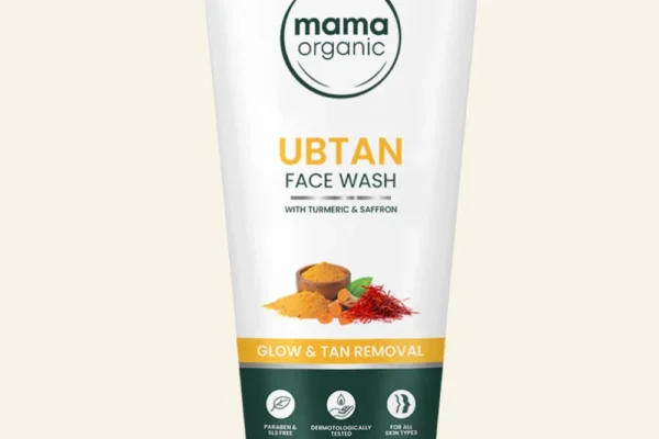 Ubtan Face Wash – For Skin Glow & Tan Removal With Turmeric & Saffron