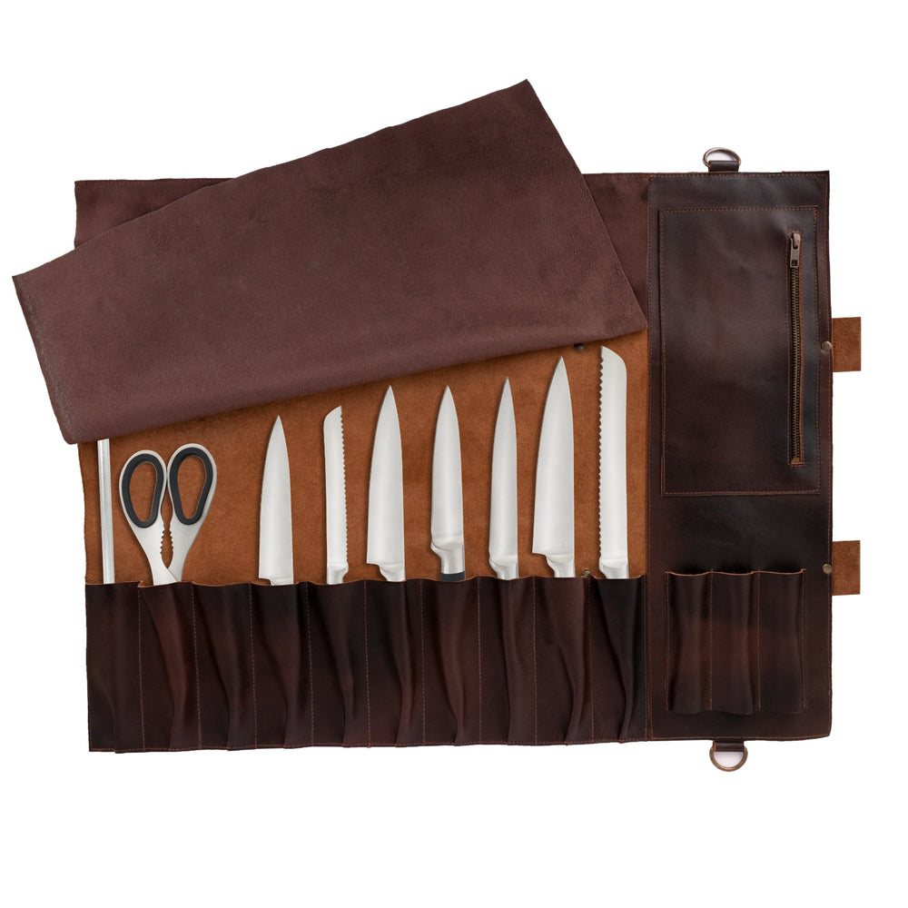 knife roll leather