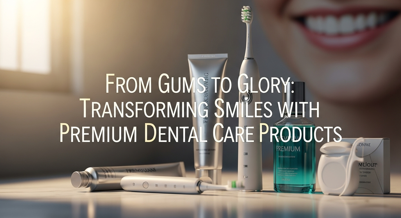 From Gums to Glory: Transforming Smiles with Premium Dental Care Products