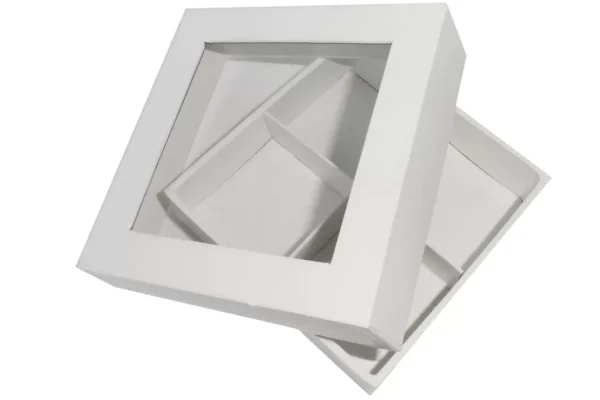 clear PVC window boxes