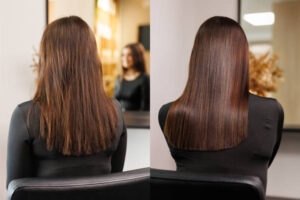 Hair straightening services