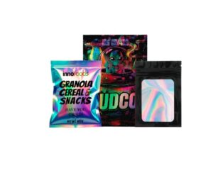 7 Label Ideas To Match Custom Holographic Mylar Bags