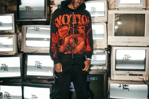 Acid Wash “Deserted” Hoodie