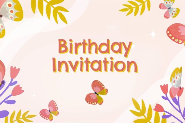 birthday invitation templates
