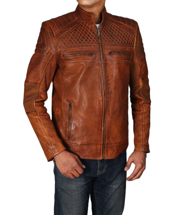 Stylish Men’s Leather Vest | Upgrade with Men’s Jacket USA