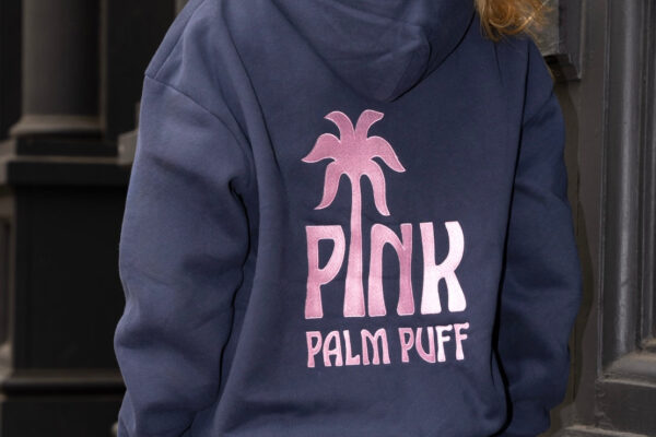Pink Palm Puff Sweatpants