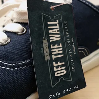 Custom Printed Shoe Hang Tags
