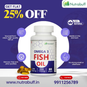 Best Omega 3 fish oil capsules in India
