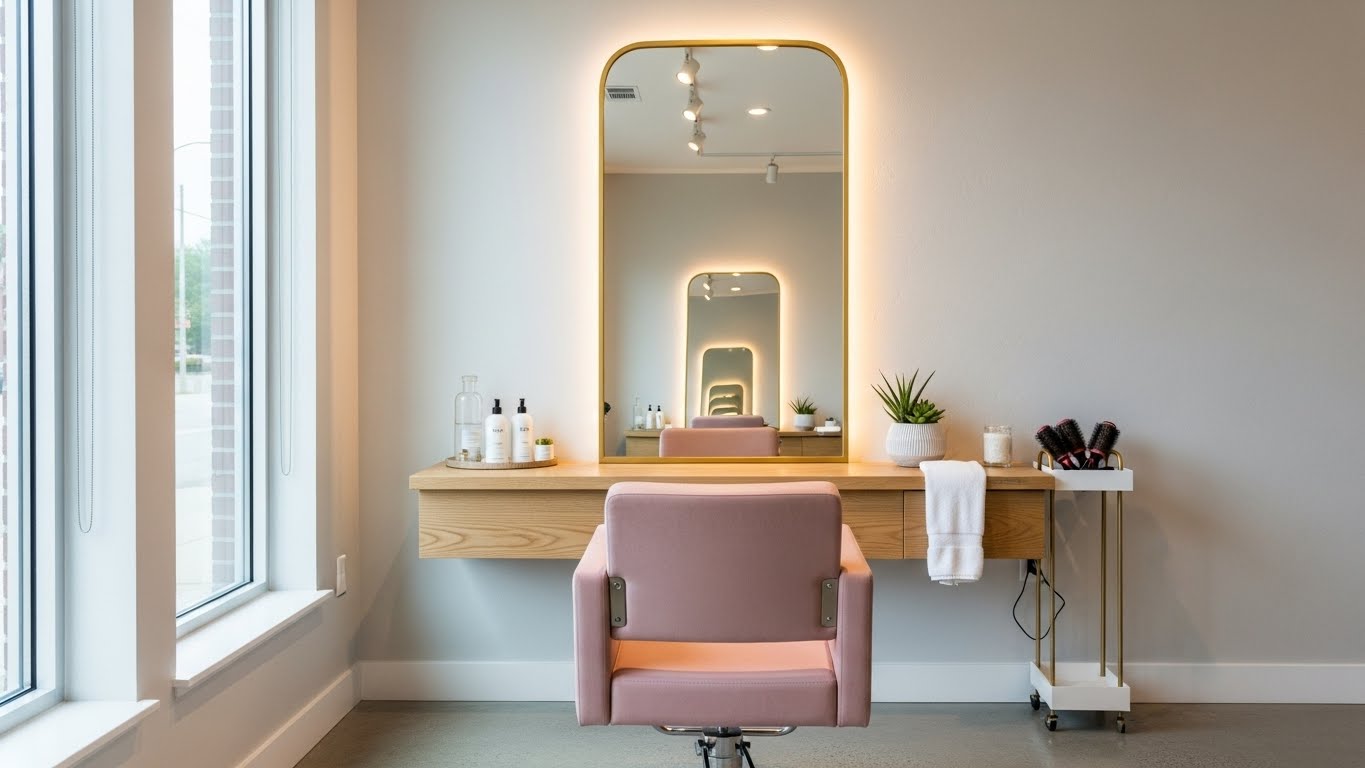 beauty salon space for lease