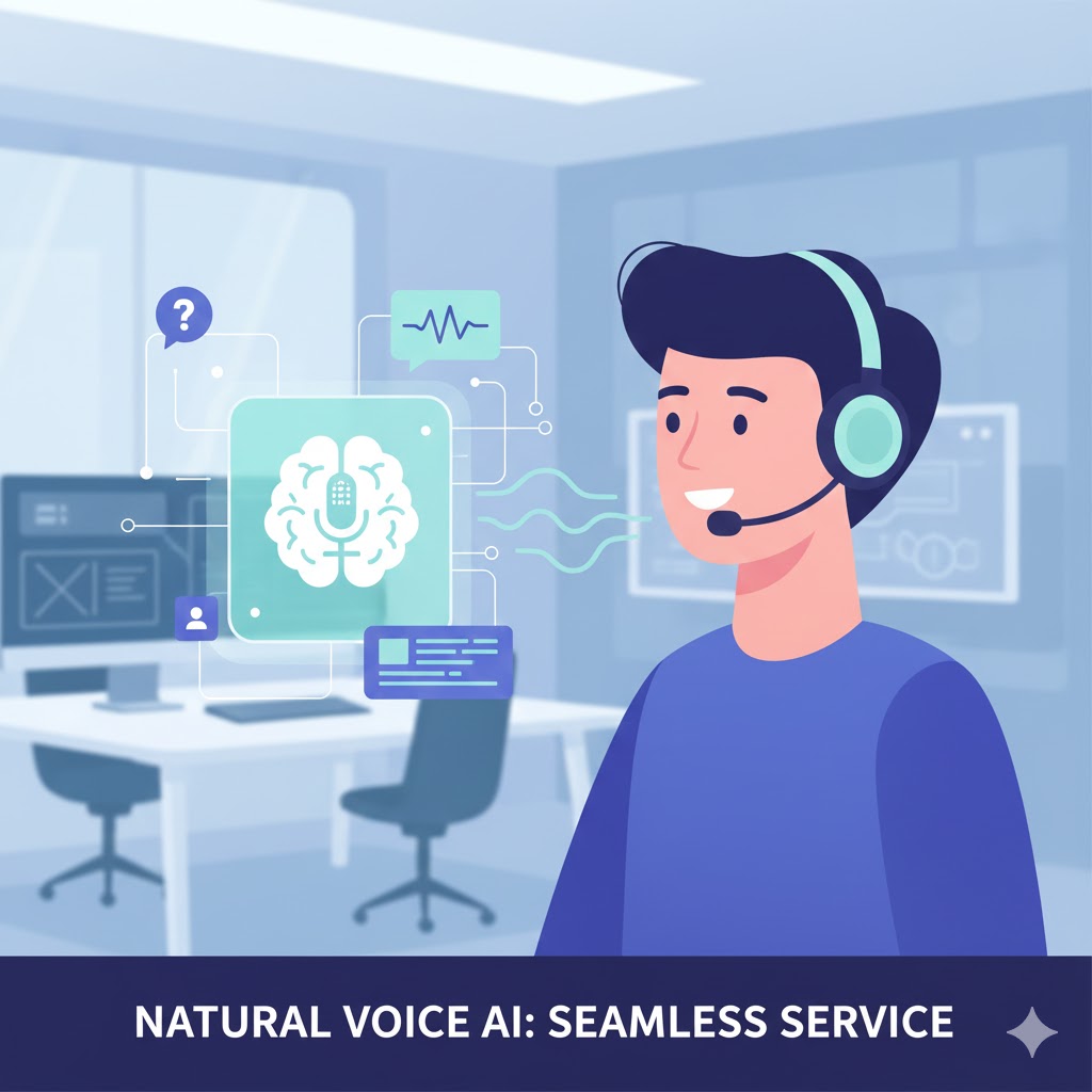 Voice-driven conversational IVR system using AI to replace traditional keypad IVR menus