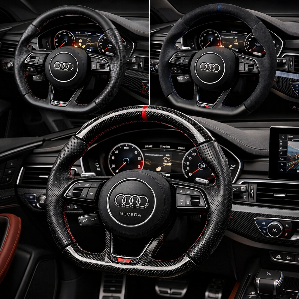 audi steering wheel