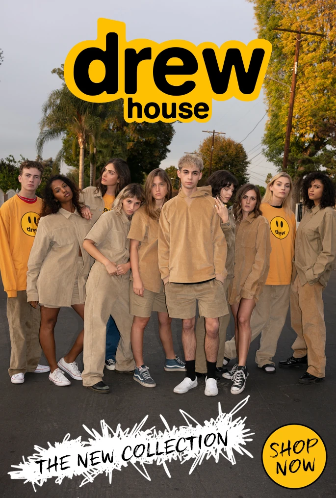 Shop Drew House Apparel – Trendy Hoodies, T-Shirts & More