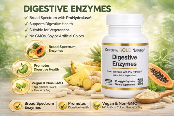 California Gold Nutrition digestive enzymes