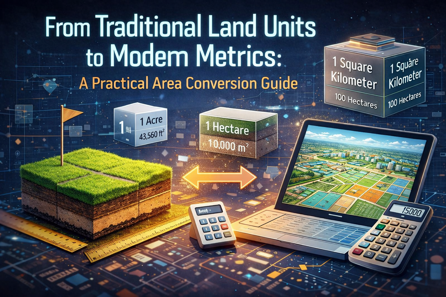 From Traditional Land Units to Modern Metrics: A Practical Area Conversion Guide