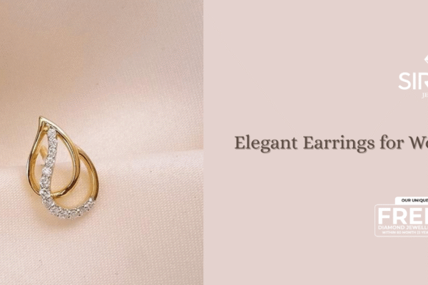 earrings gold design