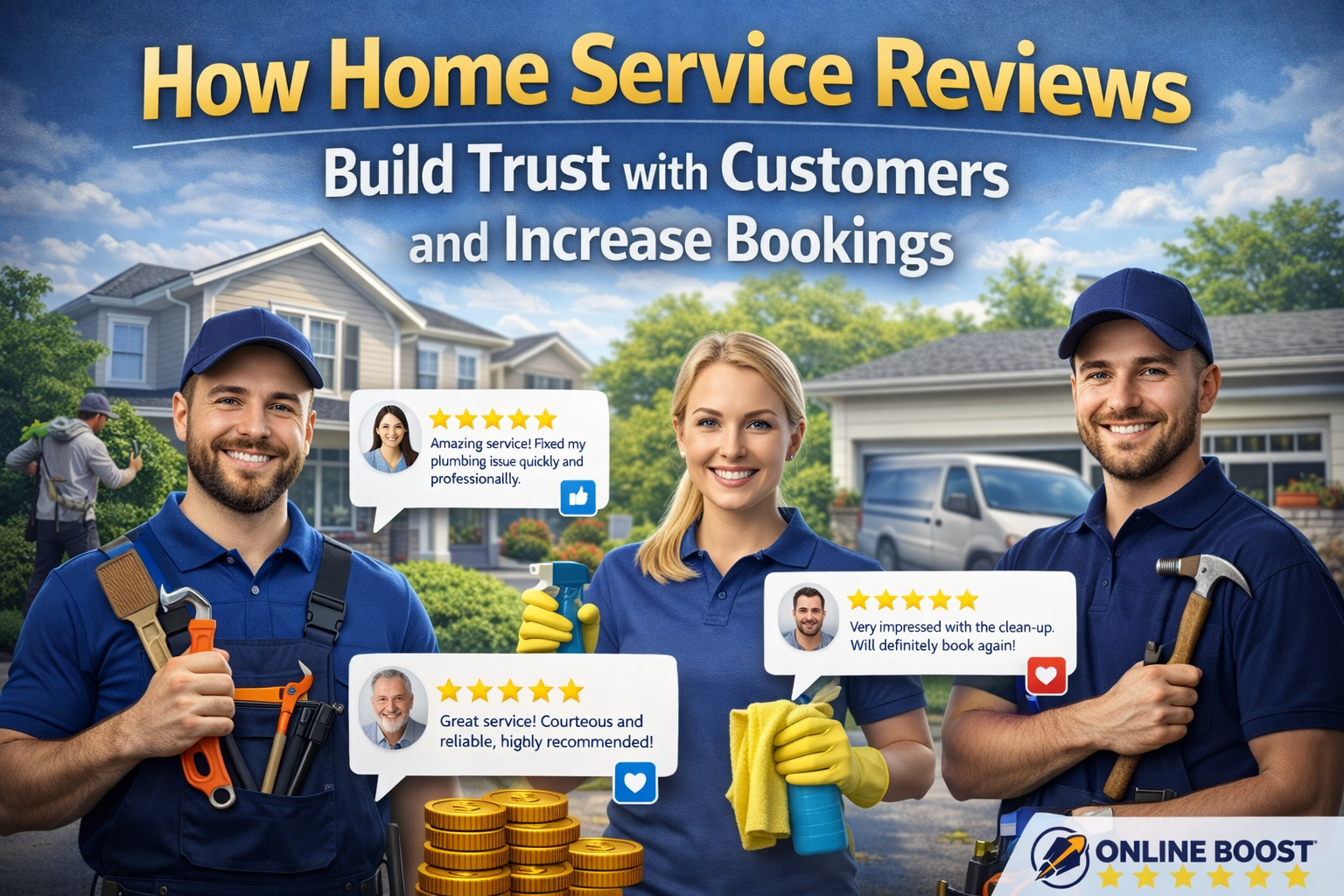 How Home Service Reviews Build Trust with Customers and Increase Bookings