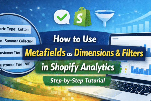 Metafields as Dimensions and Filters in Shopify Analytics