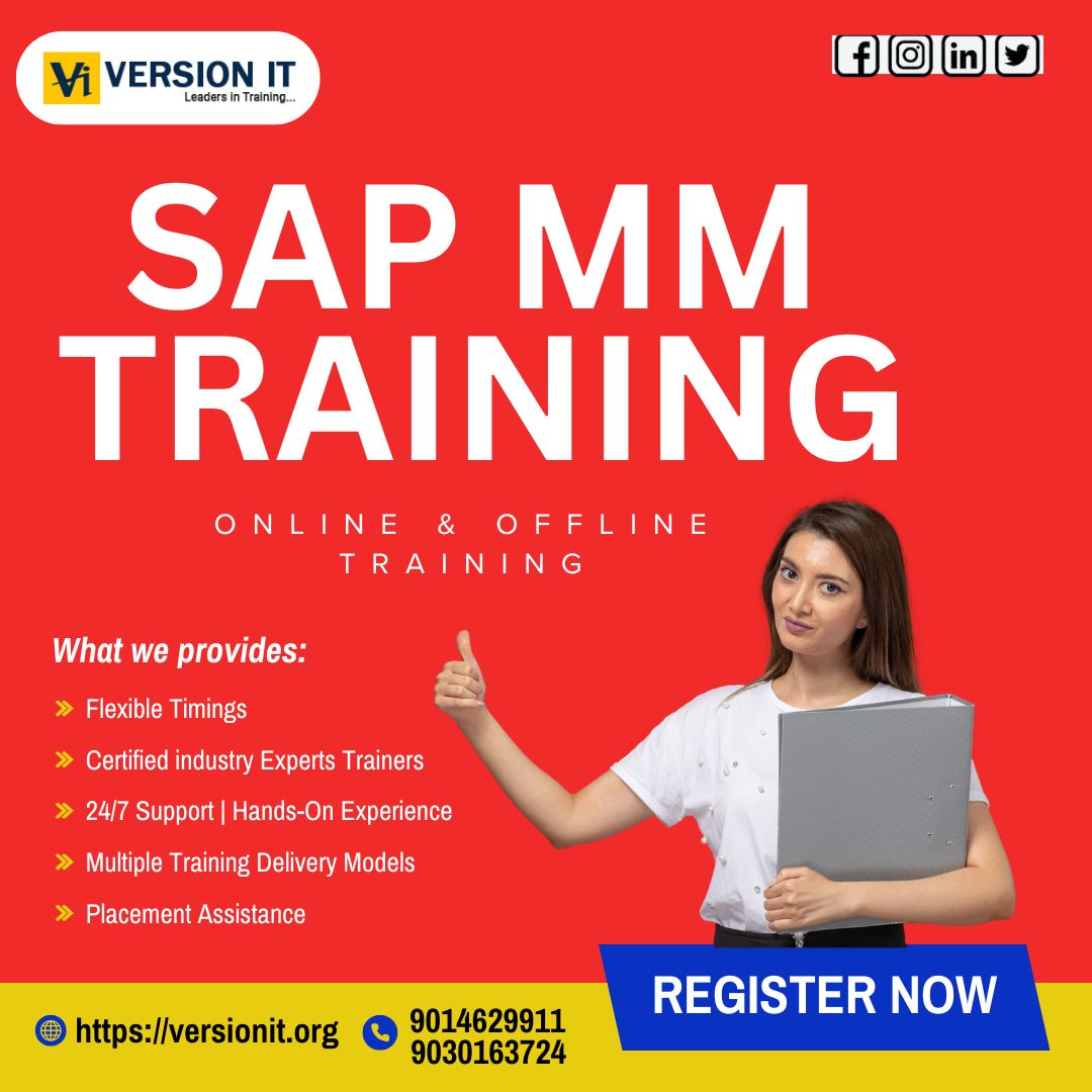 SAP MM Training Course in Hyderabad