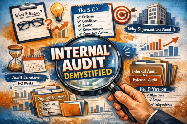 Internal Audit Services process improving financial control and compliance