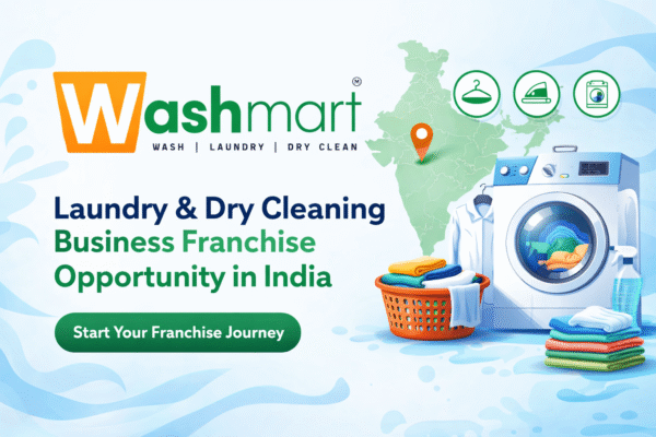 Washmart Best Laundry Franchise & Dry Cleaning Business In India