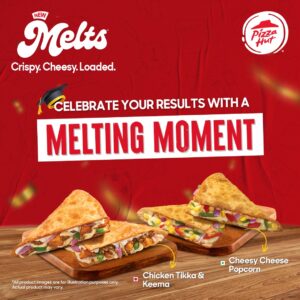 Pizza hut qatar's chicken melts