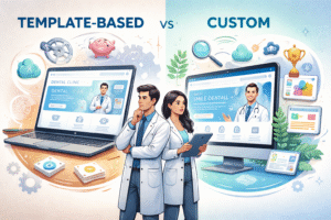 dental website design company