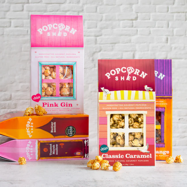 Vegan Caramel Popcorn