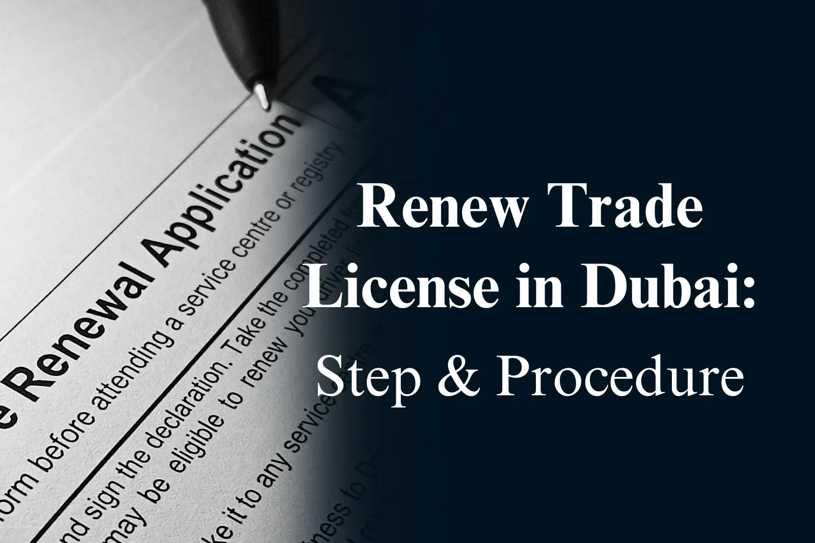 Trade License Renewal in Dubai (2026 Guide): Process, Cost, Requirements & Penalties