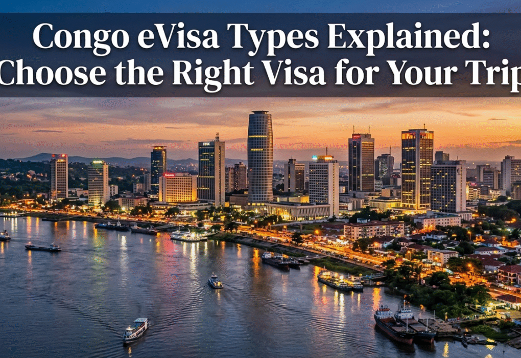 Congo eVisa Types Explained