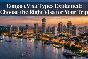 Congo eVisa Types Explained