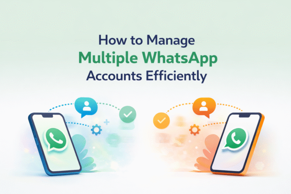 WhatsApp account management