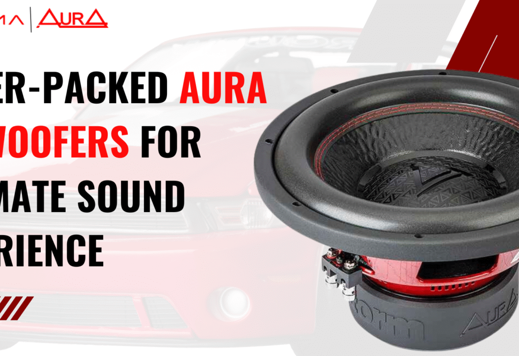 Power-Packed Aura Subwoofers for Ultimate Sound Experience